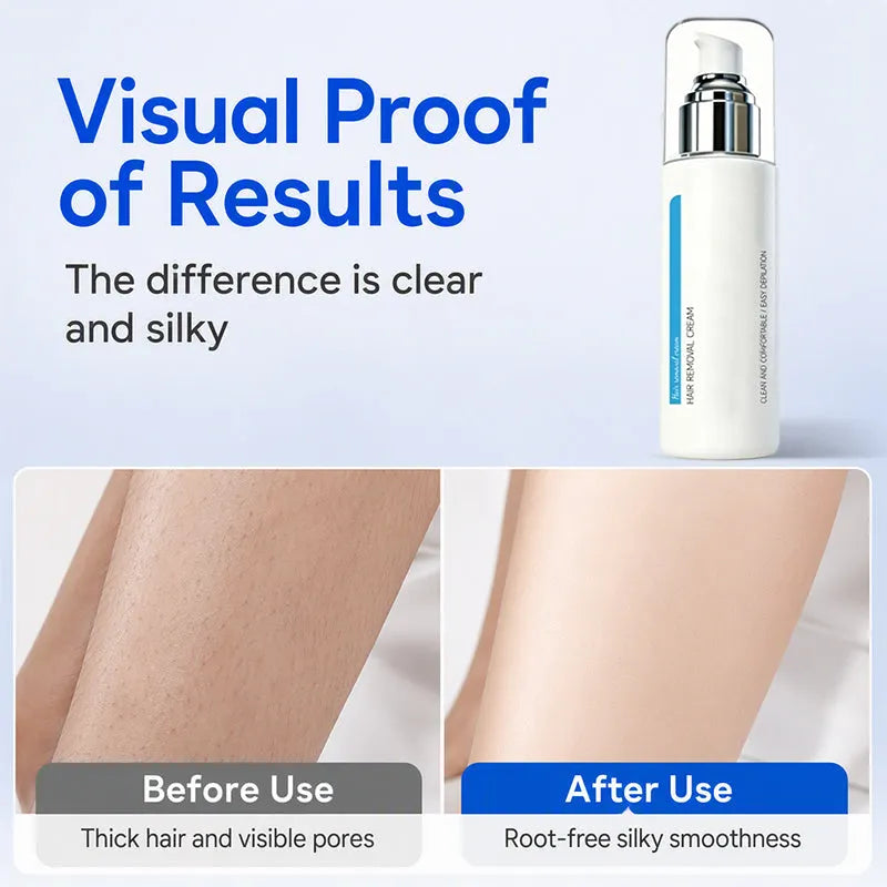 Serenity Ice-Cooling Hair Removal Cream ❄️ Smooth, Soft Skin ✨